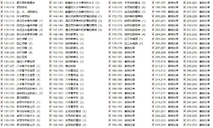 【易学课程】最新一心山人360集四柱八字全阶课与案例集~易经与人生