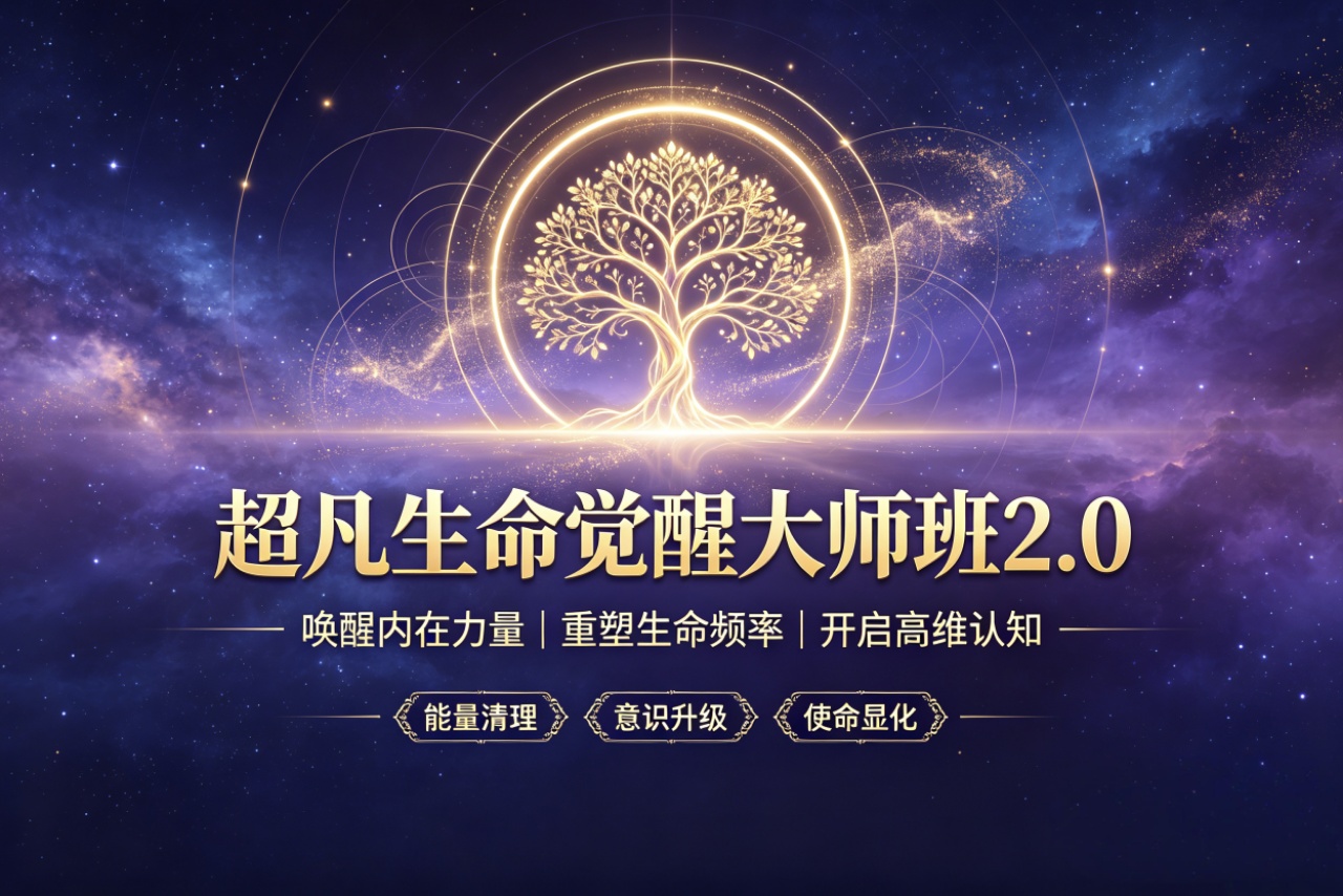 【生命觉醒】超凡生命觉醒大师班2.0