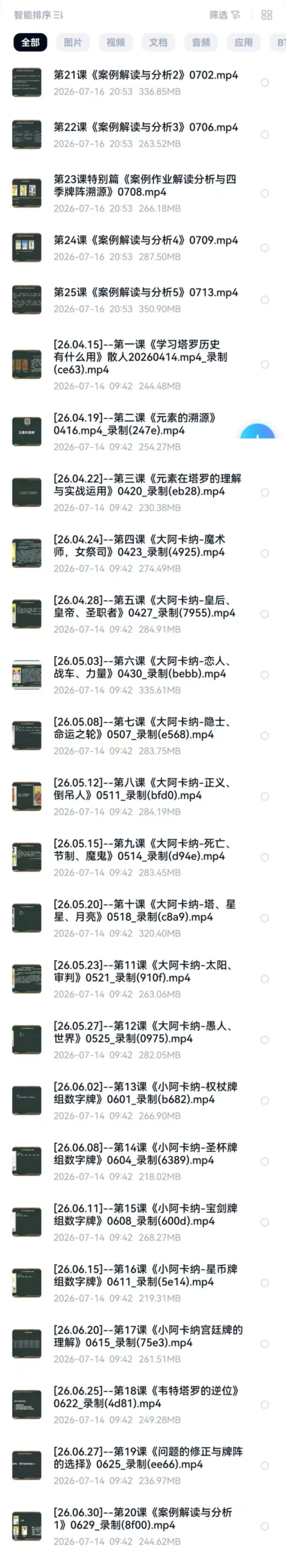 【限时超重磅塔罗】散人韦特线上课程【稀有塔罗】塔罗界大佬2026年超级有名的散人老师韦特塔罗正版课程
