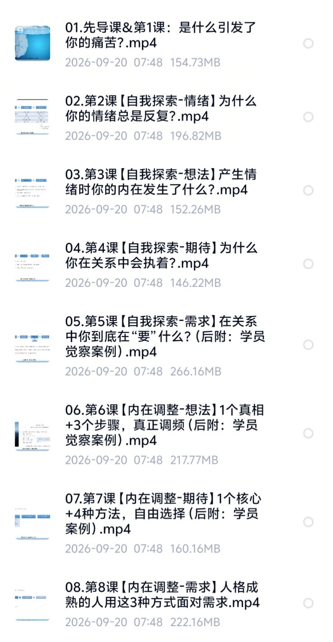 【必修课】觉察力 | (保姆级教学)学会觉察+转化痛苦，实现深度自我成长【专题课】内稳力 | 内核重塑、唤醒女性内在生命力