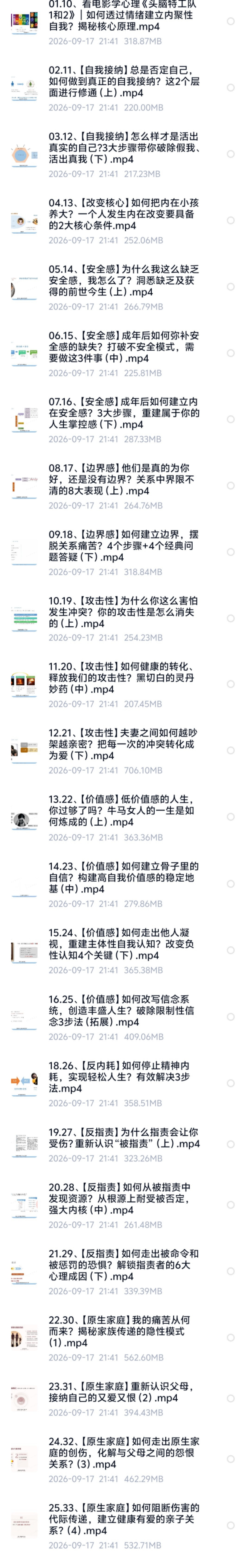 【必修课】觉察力 | (保姆级教学)学会觉察+转化痛苦，实现深度自我成长【专题课】内稳力 | 内核重塑、唤醒女性内在生命力