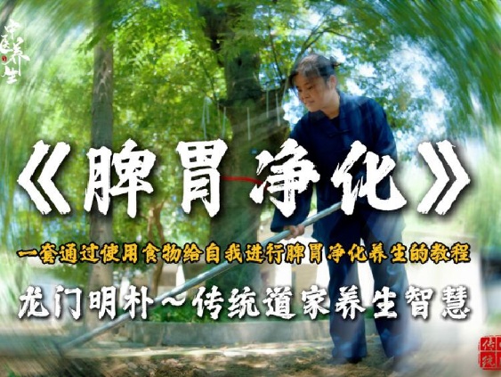 【道家养生】脾胃净化养生教程视频课