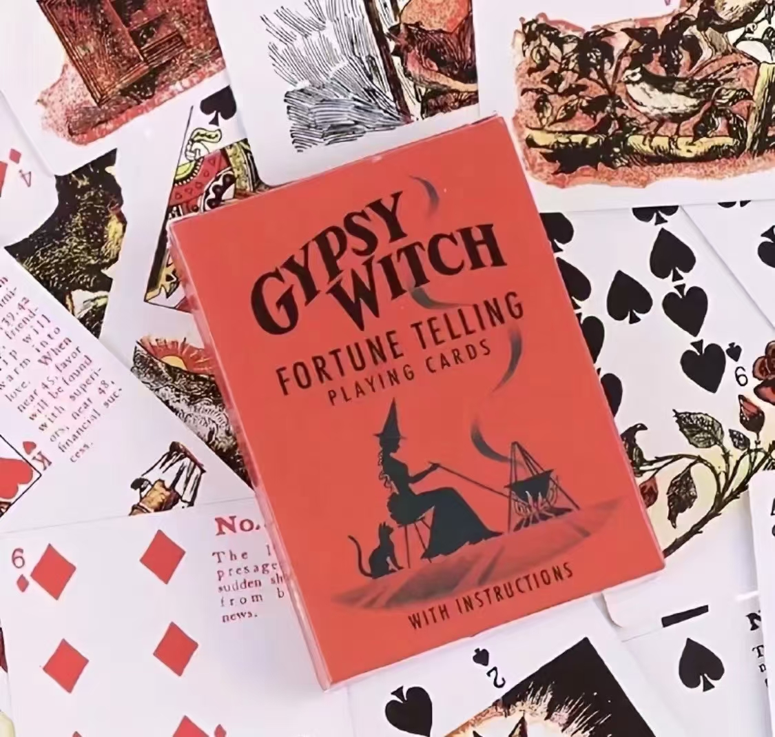 【吉普赛预言卡】Gypsy Witch Fortune Telling Cards吉普赛女巫占卜课程 贝拉老师扑克占卜