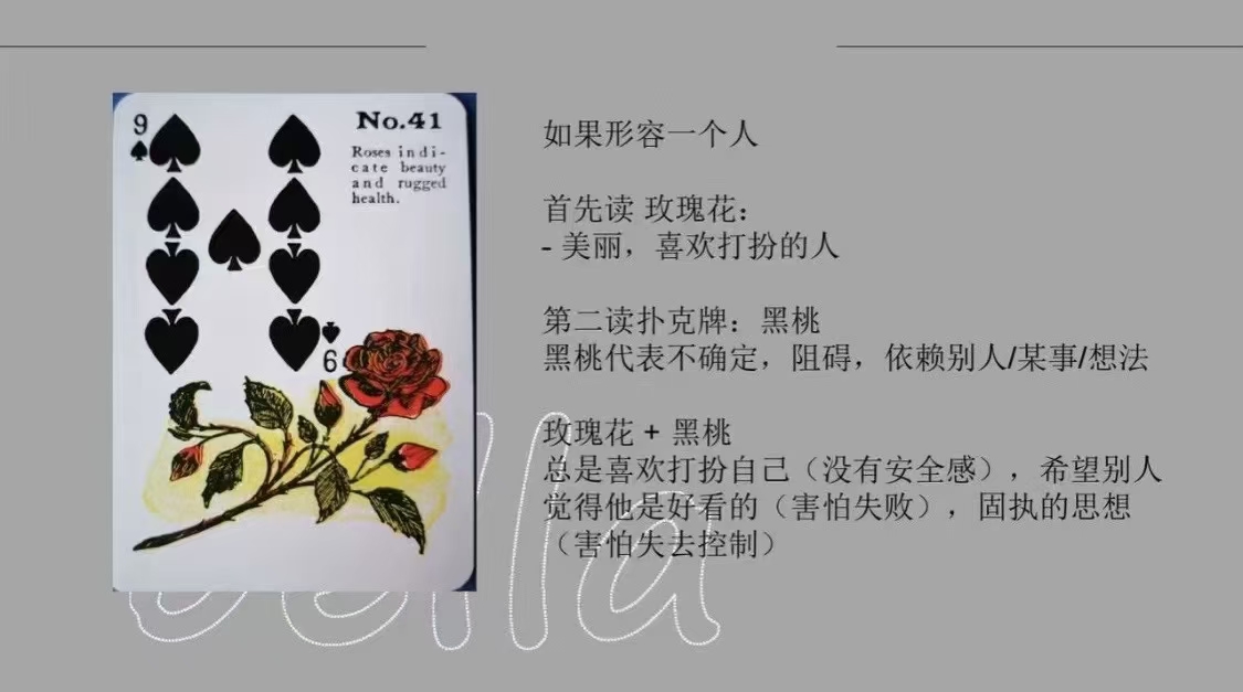 【吉普赛预言卡】Gypsy Witch Fortune Telling Cards吉普赛女巫占卜课程 贝拉老师扑克占卜