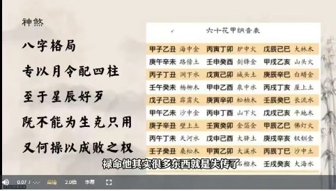 【易学课程】大珂命理《四柱八字》基础课43集视频