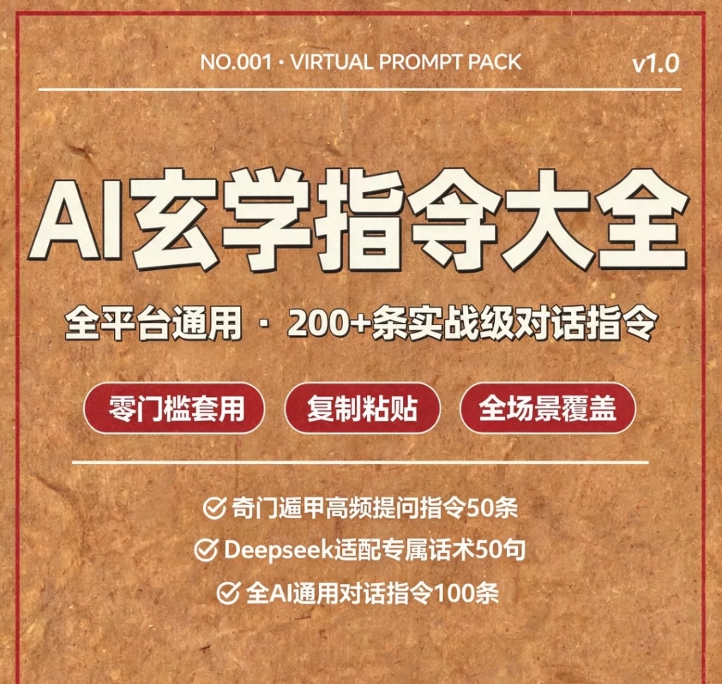 【AI易学】南派七叔亲自用实际案例,手把手结合视频一步步演示怎么用deepseek进行测算,非常精彩,案例里所有问题都推算准确。可以说是市面上目前最权威的利用deepseek测算的讲解。请速度观看,做好笔记,七叔的作品历来可能不久就没了。你懂的