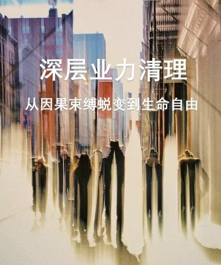 【身心灵课程】深层业力清理，从因果束缚蜕变到生命自由