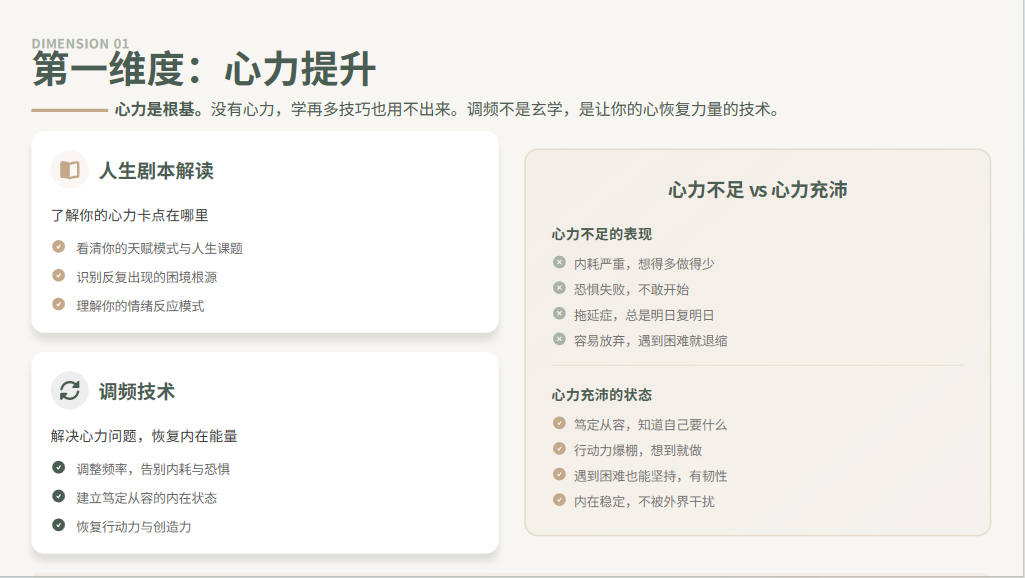 【心力调频】觉一不二陪跑营